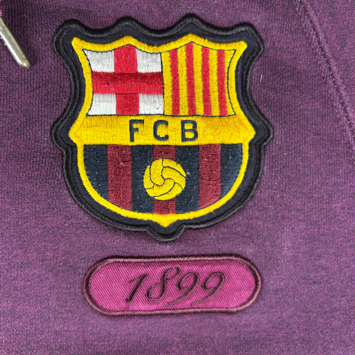 S - 2012-2013 Barcelona Nike Hooded Track Jacket