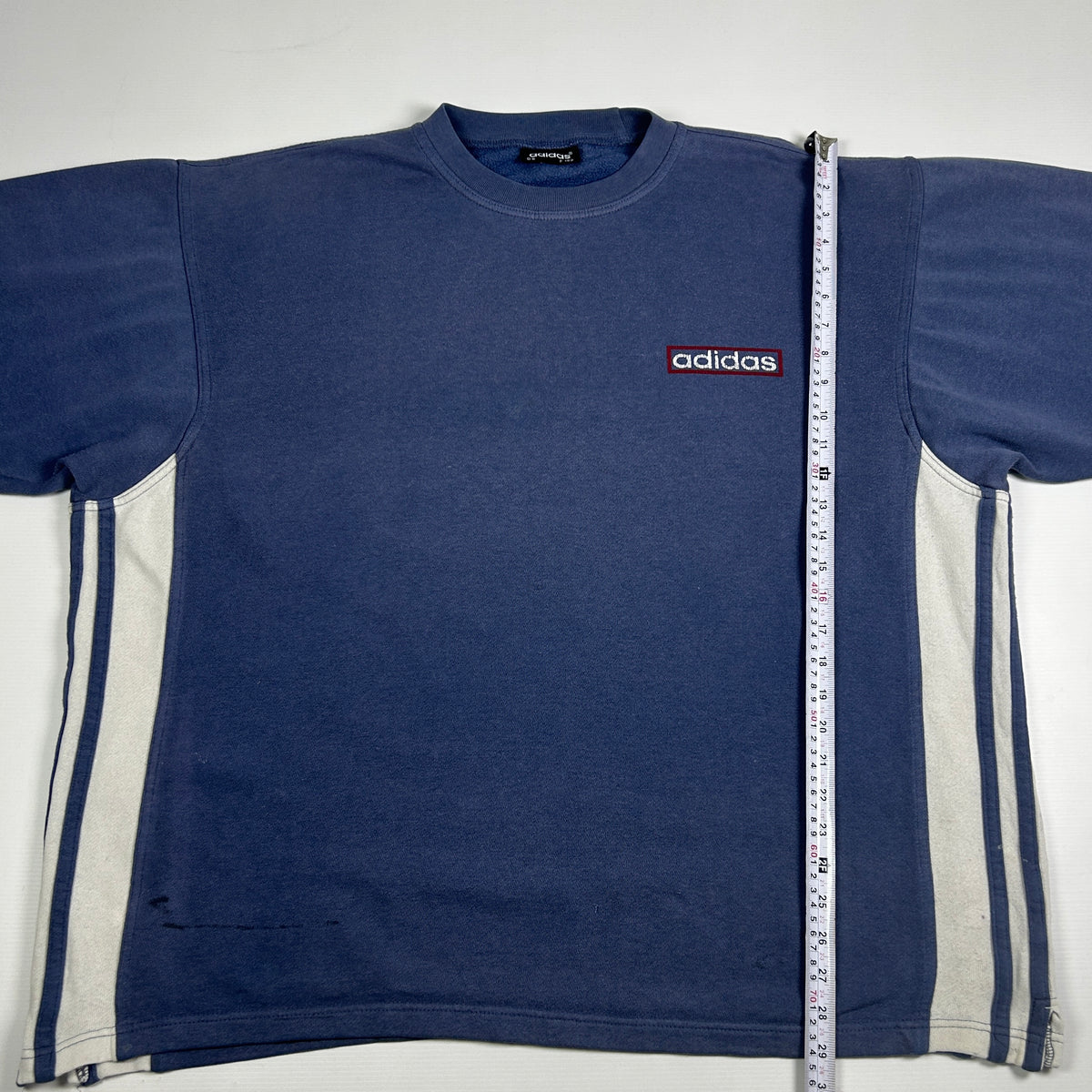 XXL - Vintage 1990's Adidas Brand with the three stripes Sweatshirt