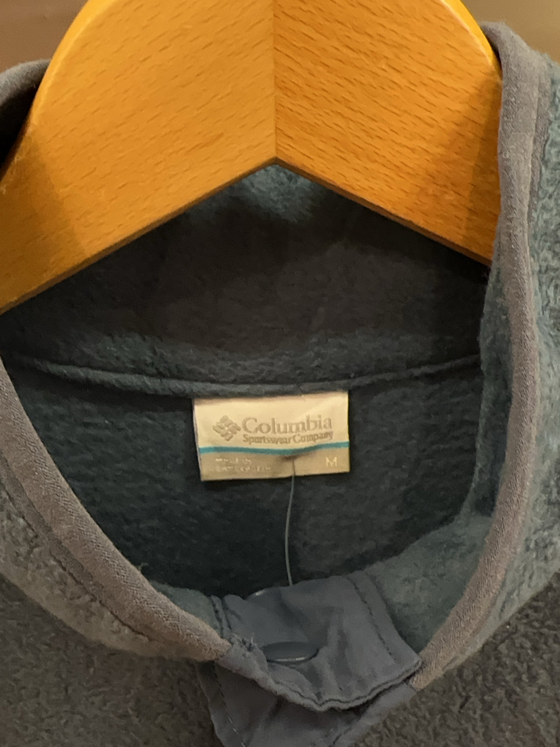 M - Columbia Fleece Quarterzip