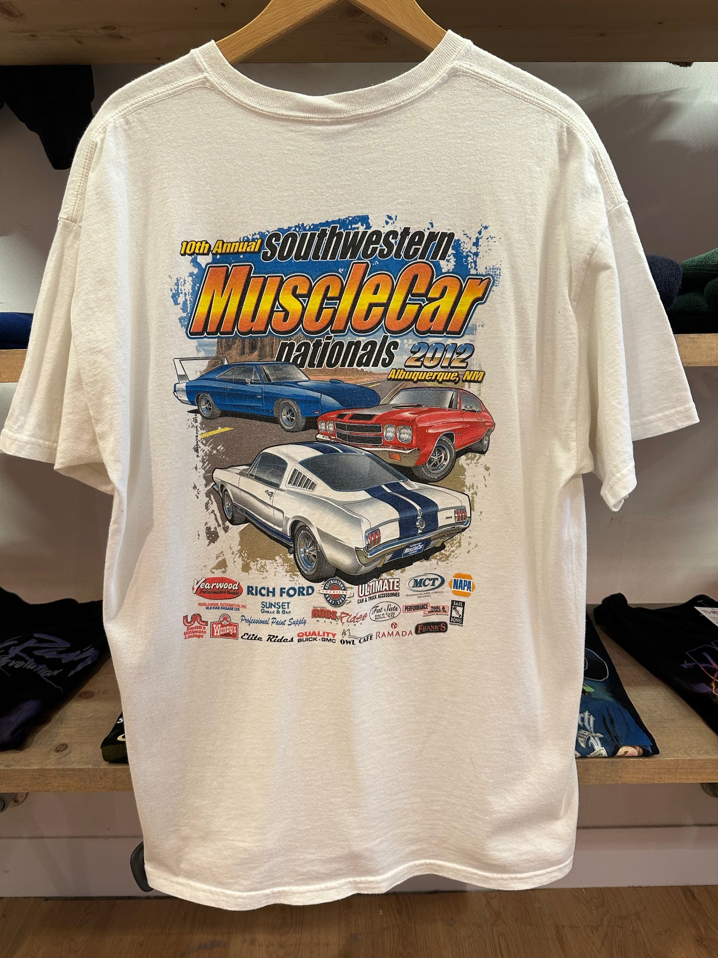 XL - 2012 Southwestern Muscle Car Nationals Albuquerque T-Shirt