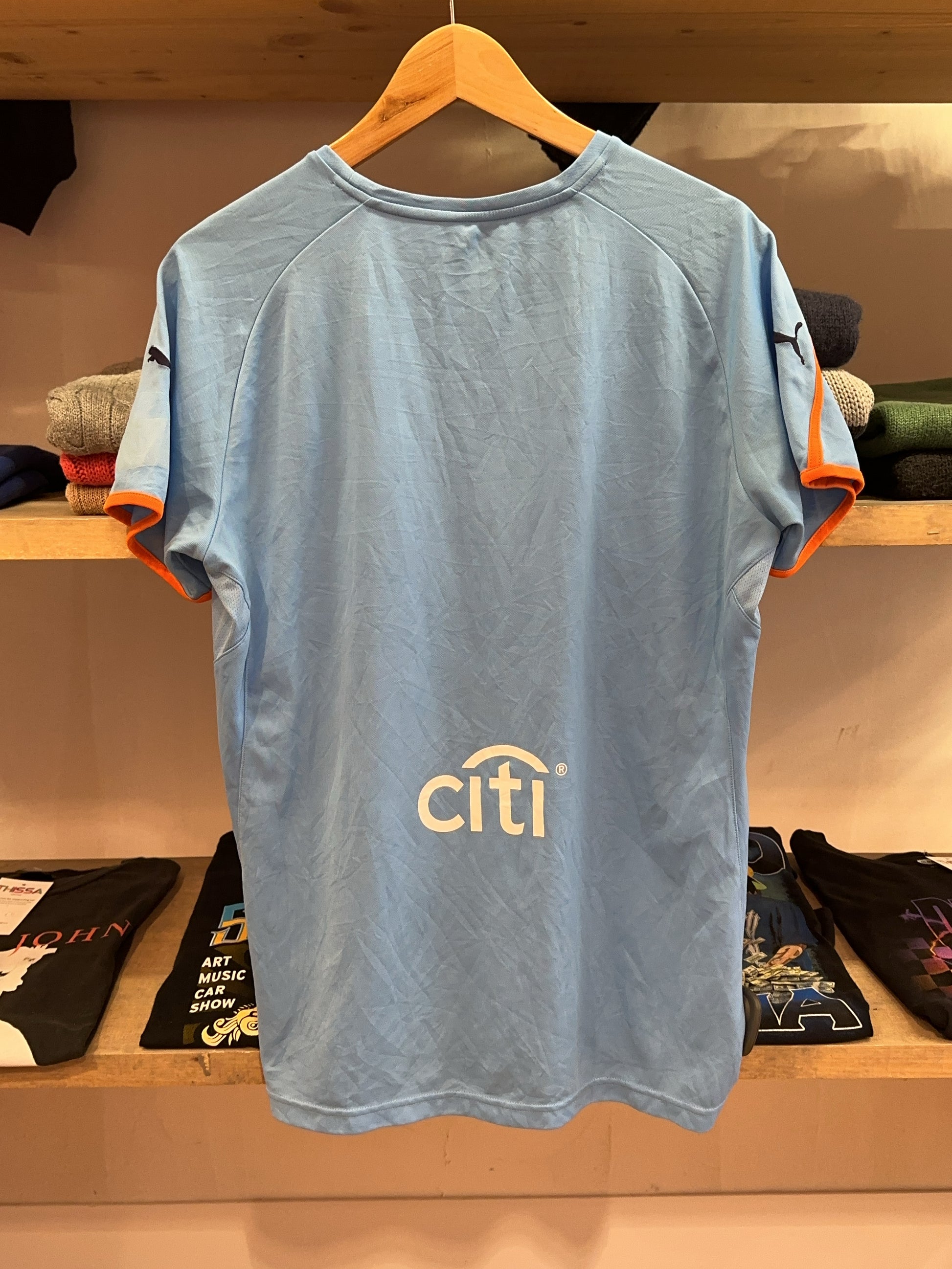 2010 Sky Blue FC Puma Home Football Shirt - M