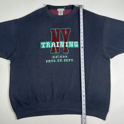 L - Vintage 1990's Adidas New York Training Sweatshirt