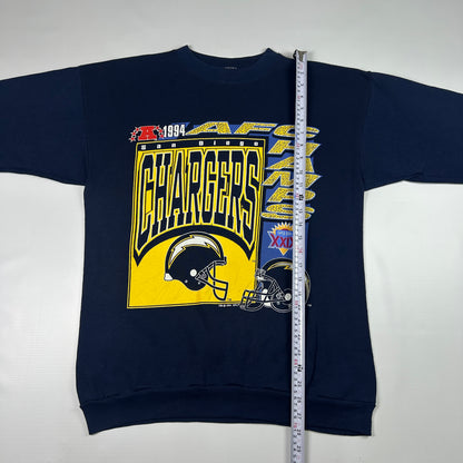 M - 1994 San Diego Chargers AFC Champions Crewneck Sweatshirt