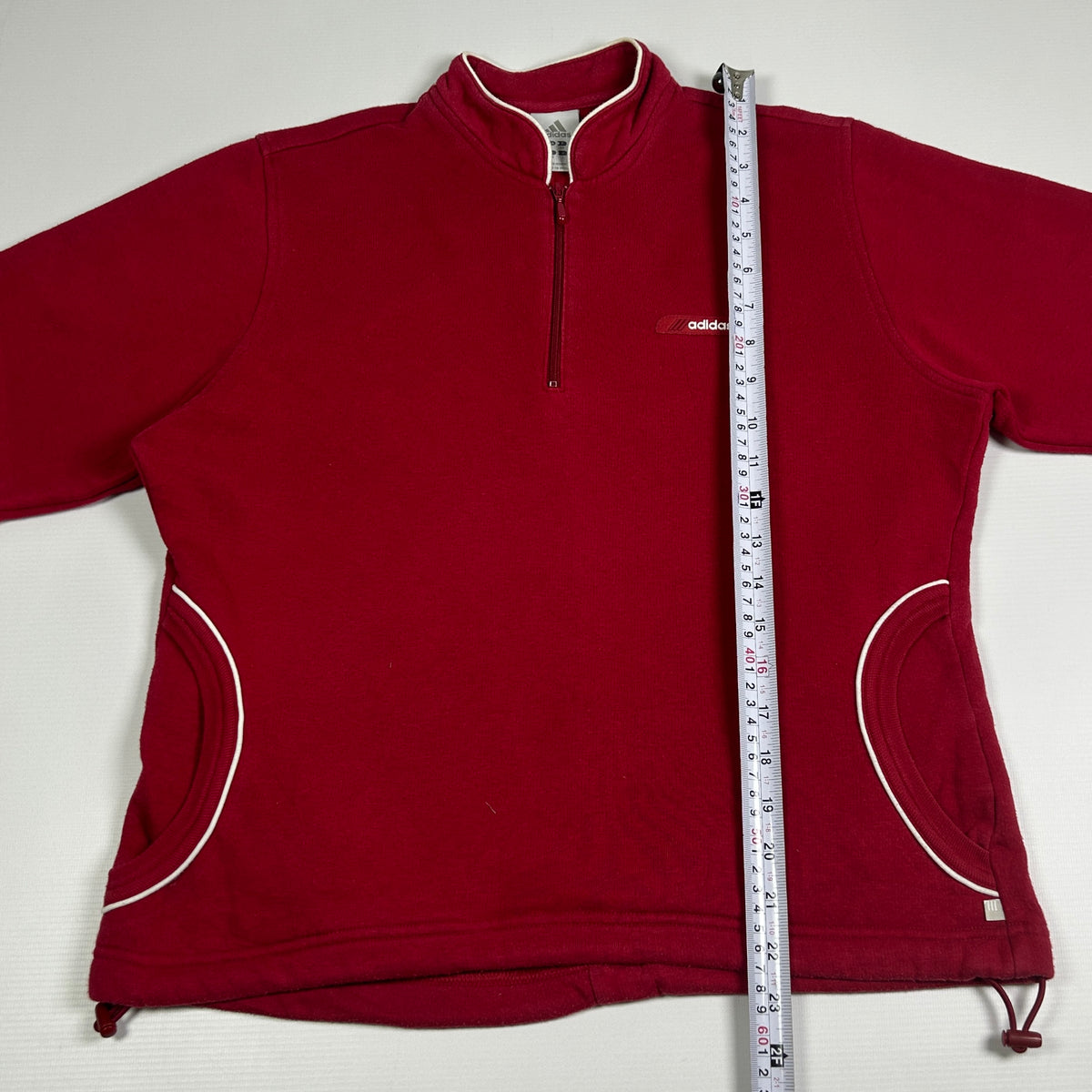 XS - Vintage 2000's Adidas Quarterzip