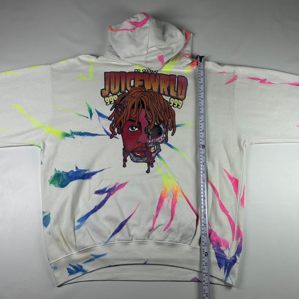L - 2010's Juice Wrld Tie-Dye Graphic Hoodie