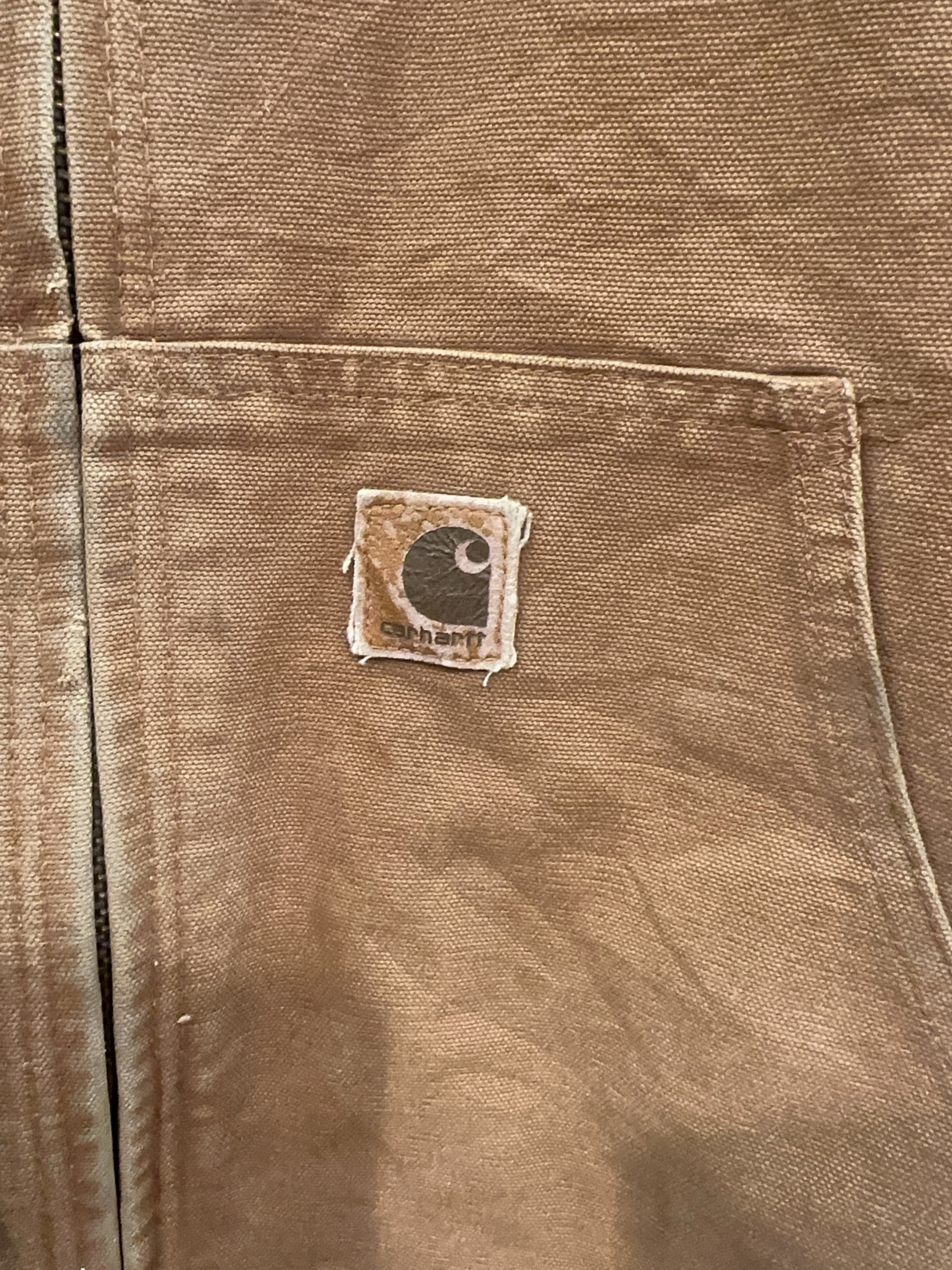 L - Vintage 2000's Carhartt Thermal-Lined Active Jacket “Tan” J131 BRN