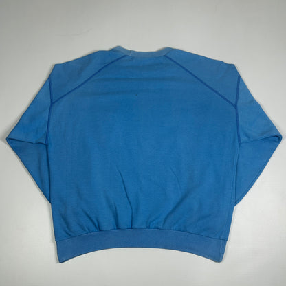 M - 1980's Vintage Adidas Jean Paul Powerlifting Graphic Sweatshirt
