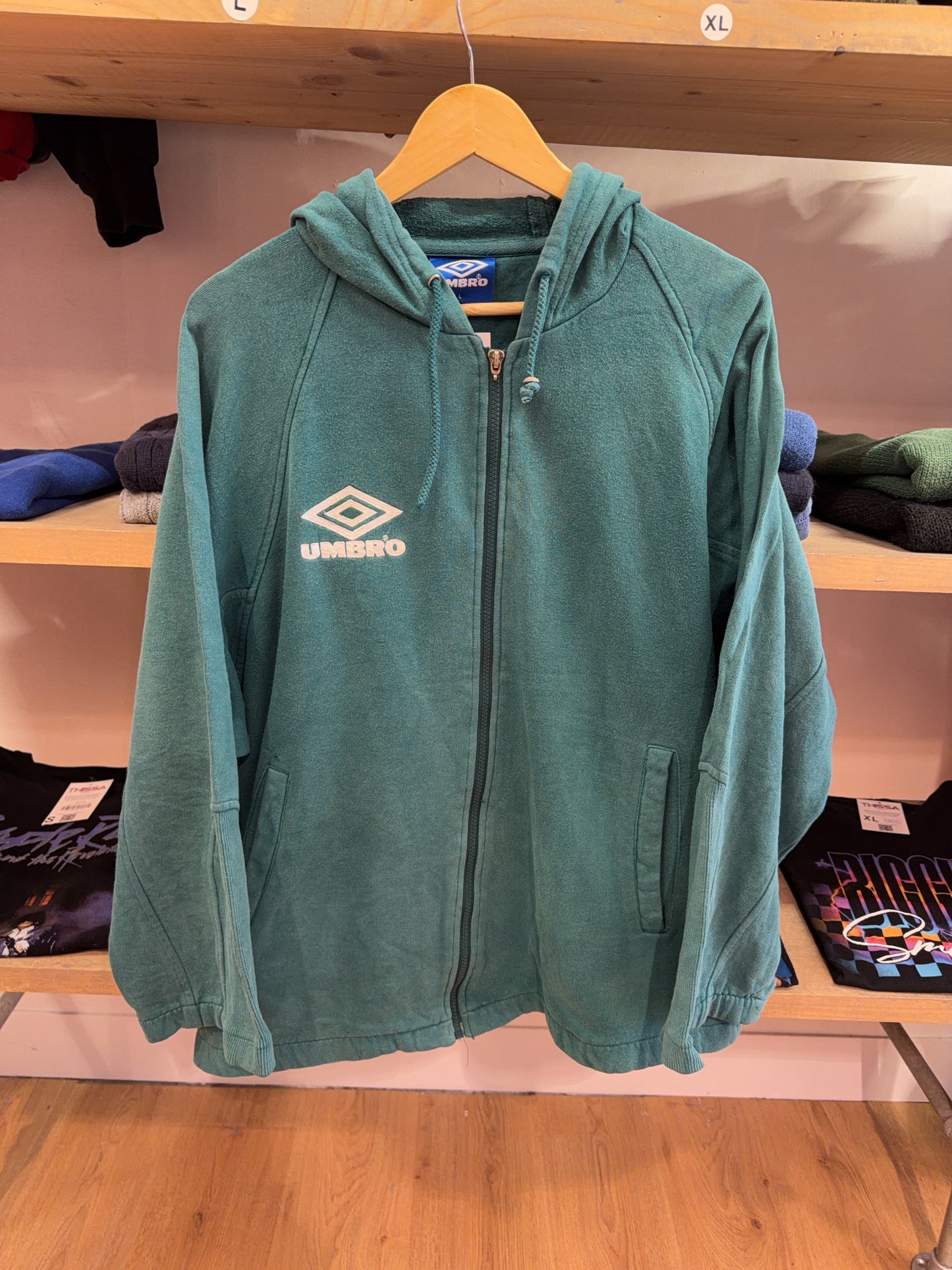 L - Vintage 1990's Umbro Hoodie