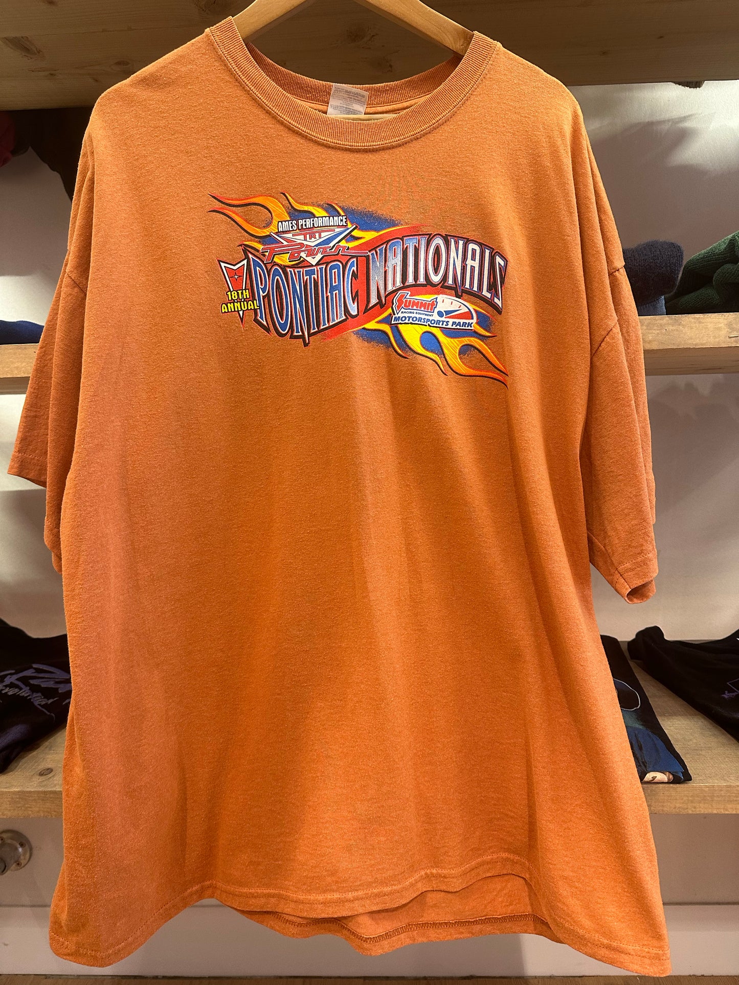 XXL - Vintage 1990s Pontiac Nationals Racing Graphic T-Shirt