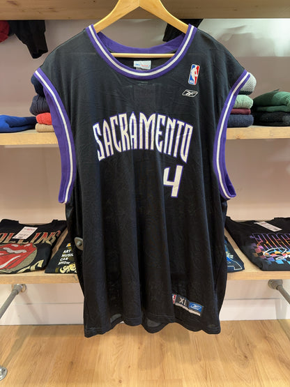XL - 2001-2006 Sacramento Kings Reebok Basketball Jersey Webber #4