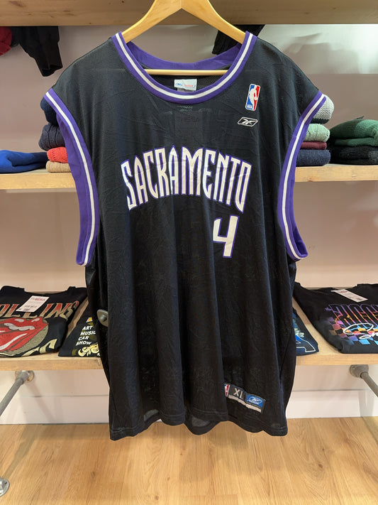 XL - 2001-2006 Sacramento Kings Reebok Basketball Jersey Webber #4