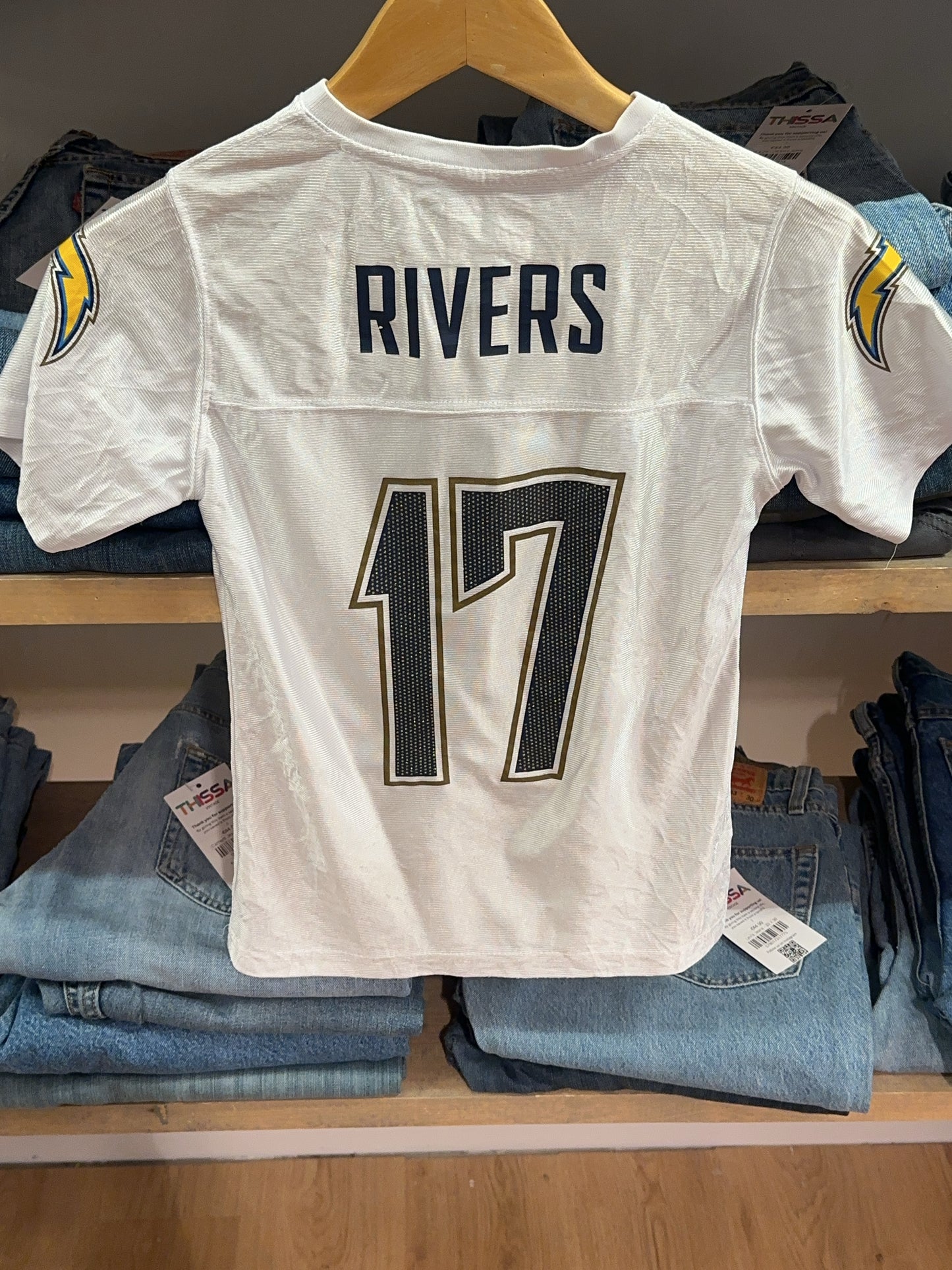 XXS - Los Angeles Chargers American Sports (NFL) Home American Football Jersey Philip Rivers 17