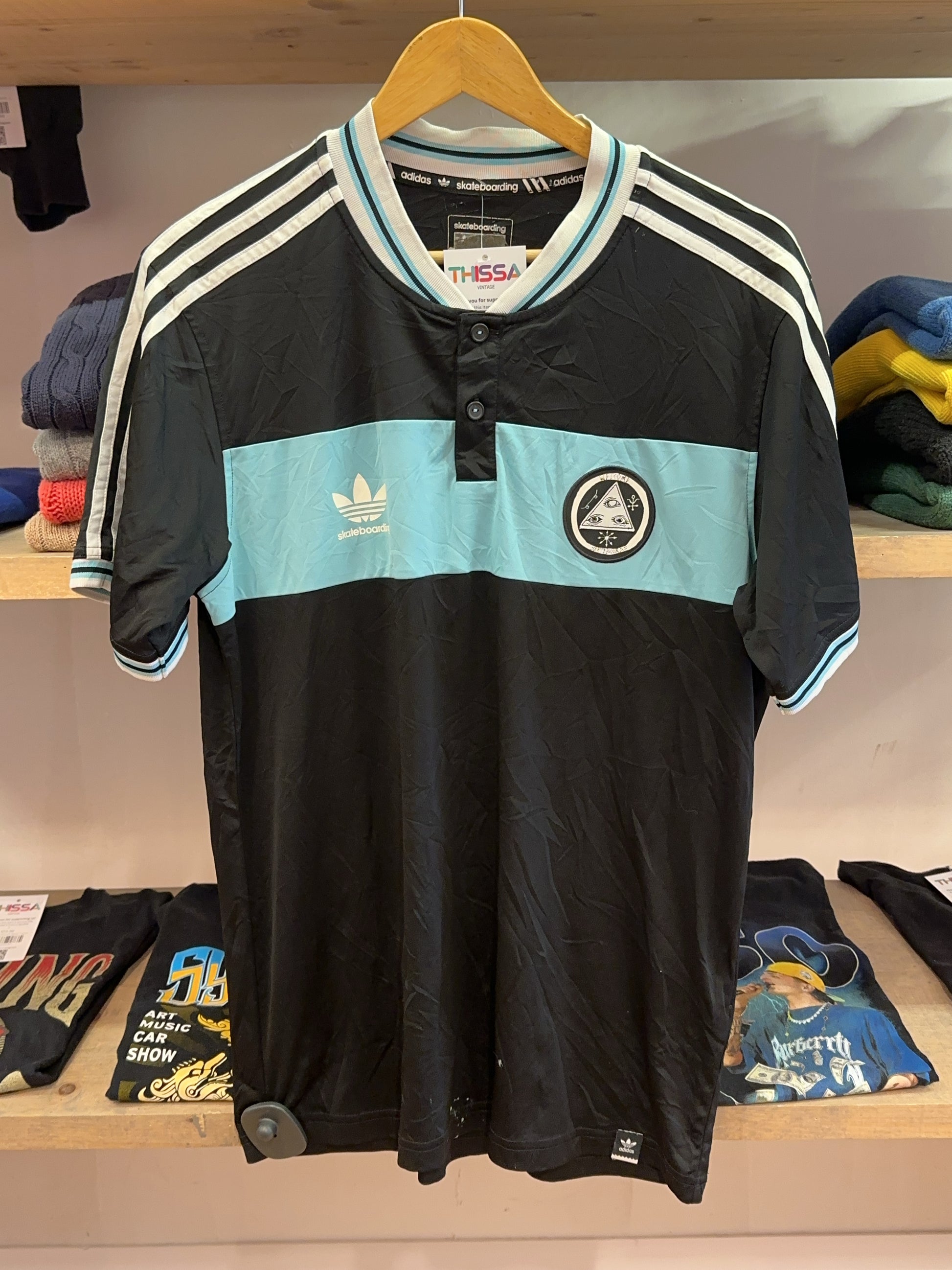 2015 Welcome Skateboards Adidas Football Shirt 3 - M
