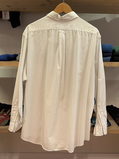 XXL - Ralph Lauren White Custom Fit Button-Down Shirt