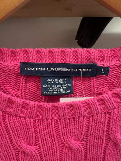 Ralph Lauren Cable Knit - L