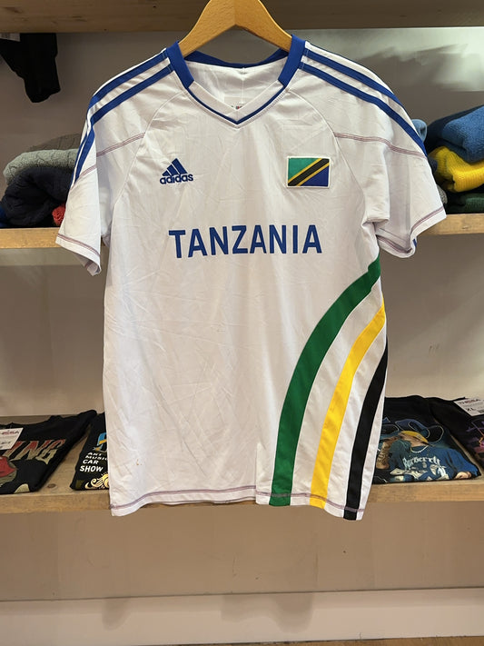 2009-2011 Tanzania Adidas Away Football Shirt - L