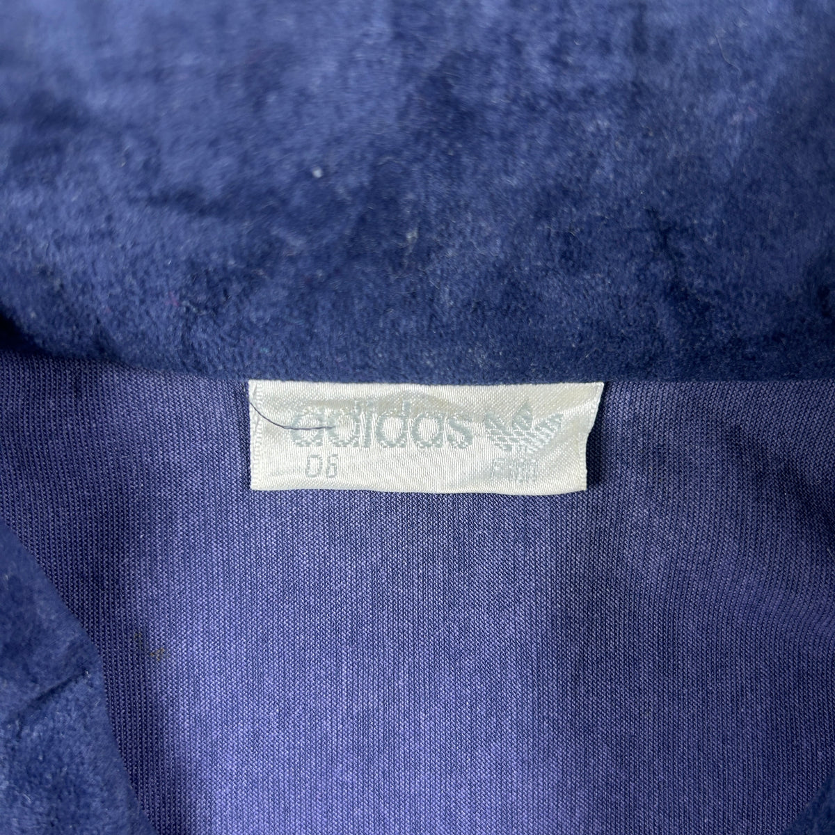 M - 1980's Adidas Vintage One World velour Track Jacket