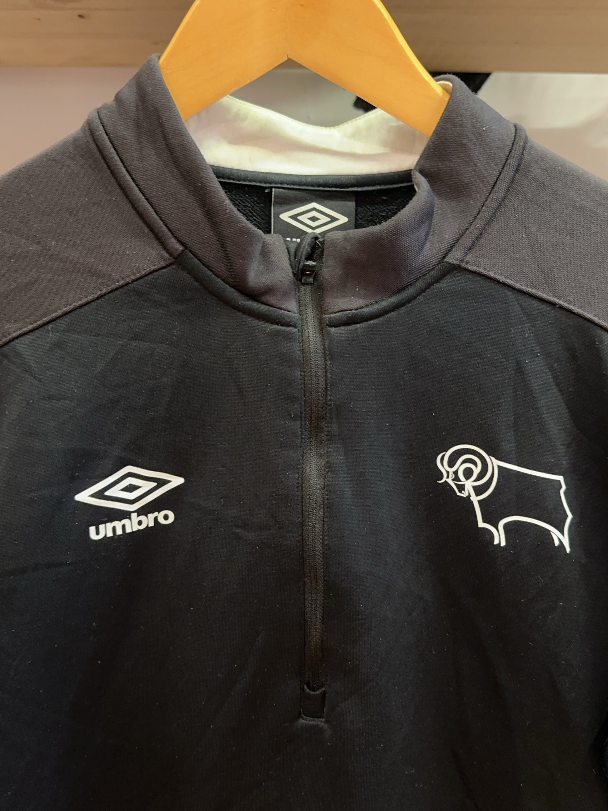 2022-2023 Derby County Umbro Football Jacket - L