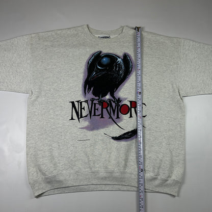 XL - 2000's Nevermore Graphic Crewneck Sweatshirt