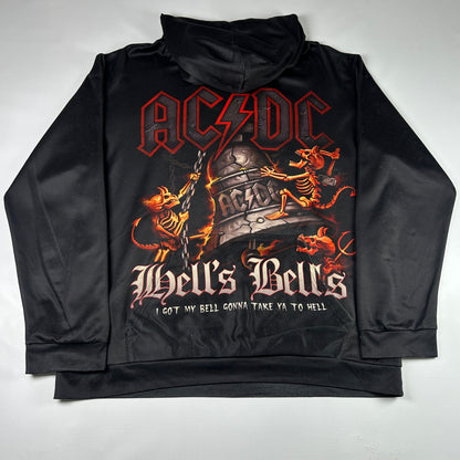 XL - 2010's AC/DC Hell's Bells Graphic Hoodie