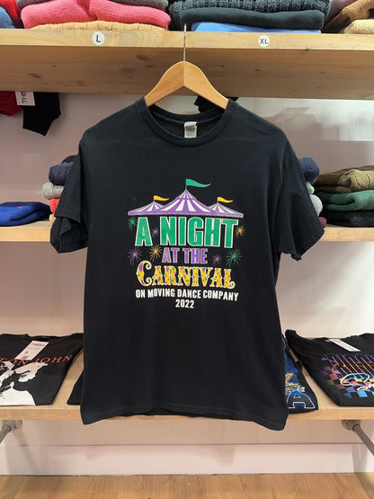 On Moving Dance Company 2022 A Night at the Carnival Black T-Shirt