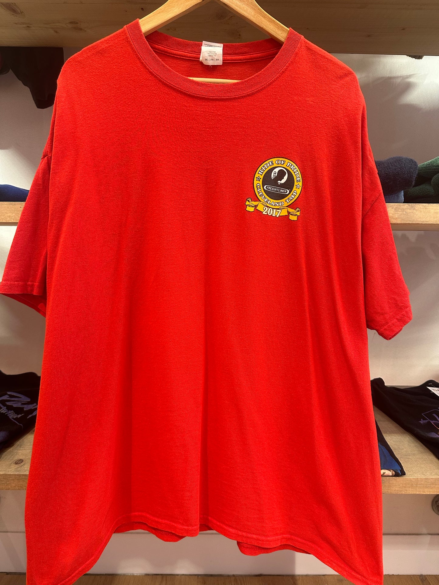 XL - Ride of Pride 2017 Red Graphic T-Shirt
