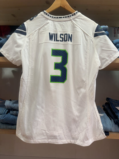 M - Seattle Seahawks American Sports (NFL) Away American Football Jersey Russell Wilson 3