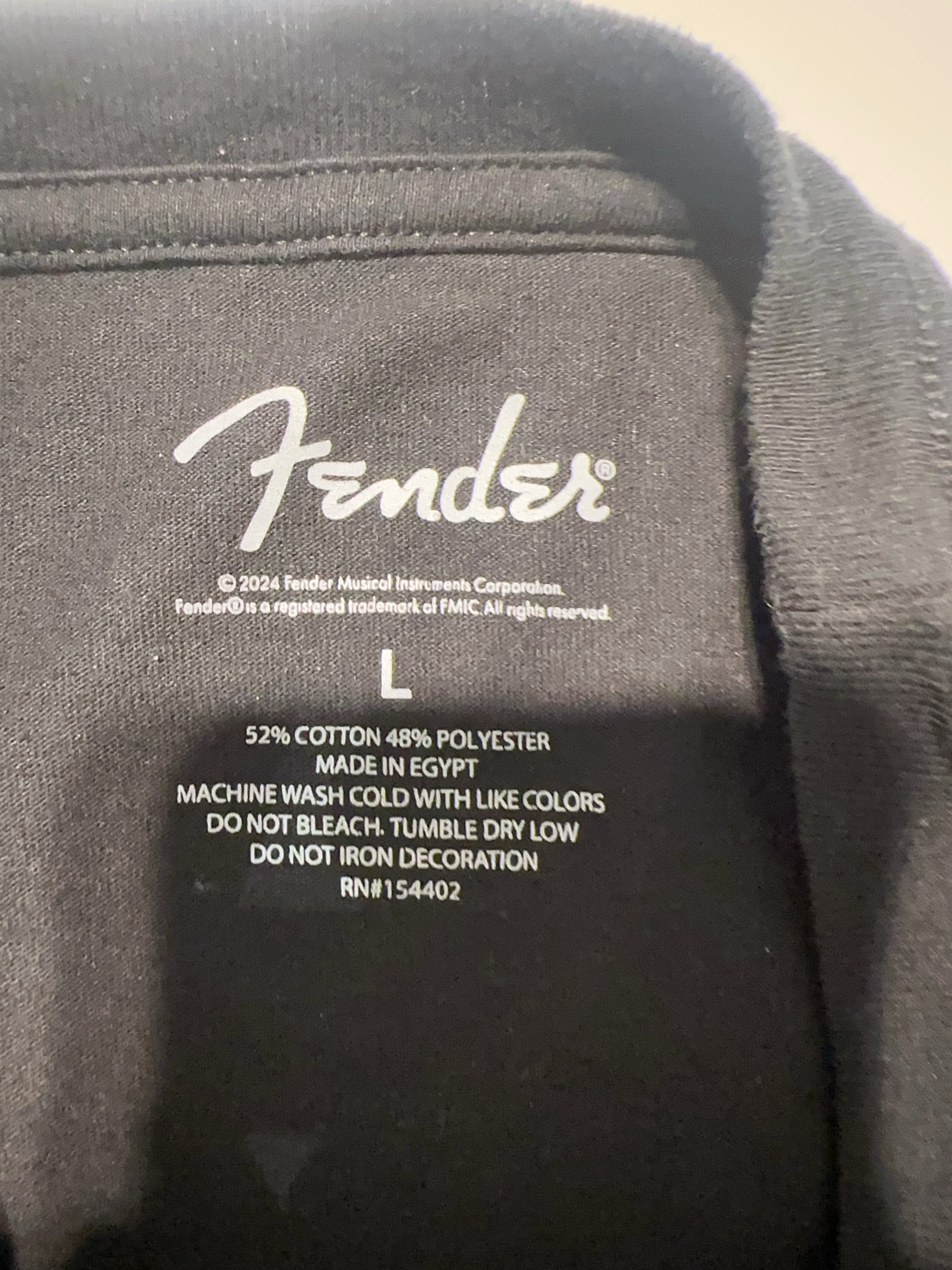 L - Fender Band T-shirt