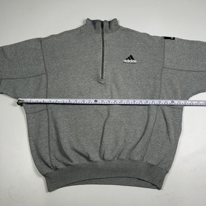 L - Vintage 1990's Adidas Quarterzip