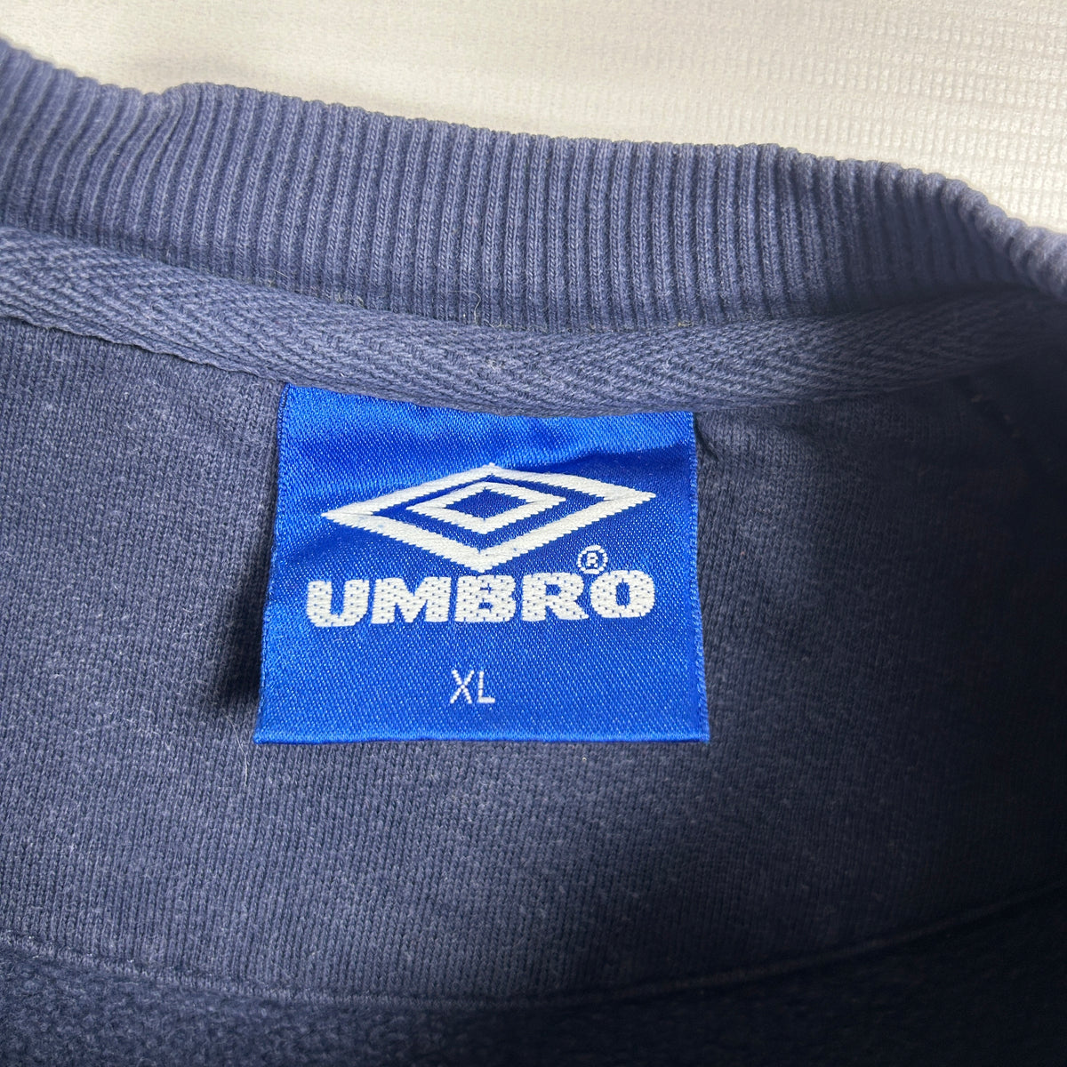 XL - Vintage 1990's Umbro Navy Crewneck Sweatshirt