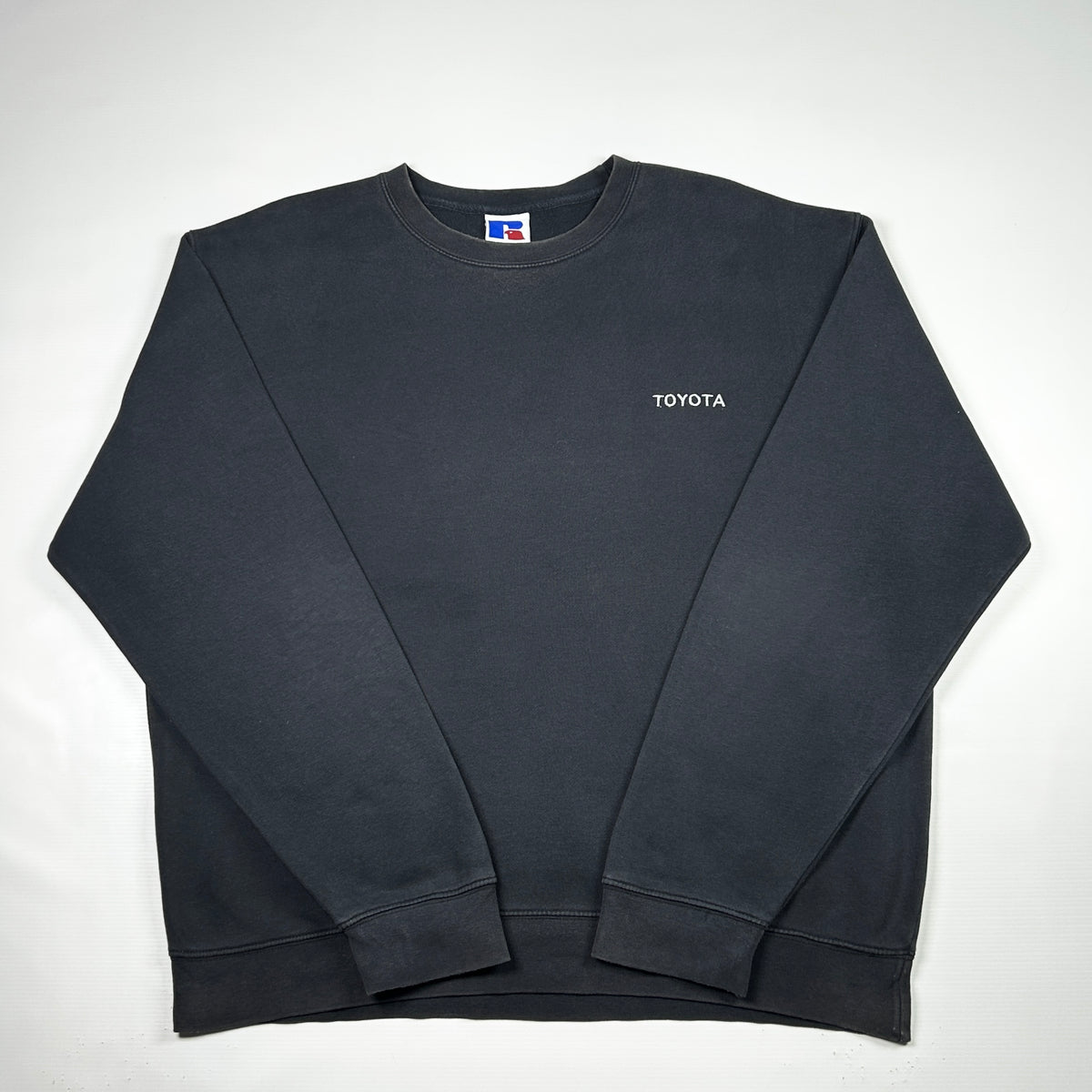 XL - Russell Toyota 1990's Black Crewneck Sweatshirt XL