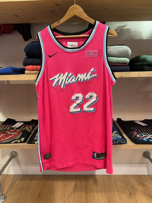 XL - Miami Heat Jimmy Butler #22 Pink NBA Nike Basketball Jersey