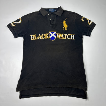 M - Ralph Lauren 1990's Black Watch Big Pony Chief Keef Polo Shirt