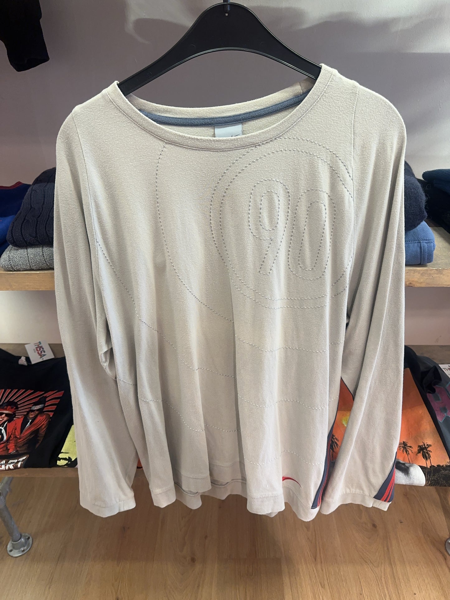 XL - Vintage 1990's Total 90's Nike Longsleeve