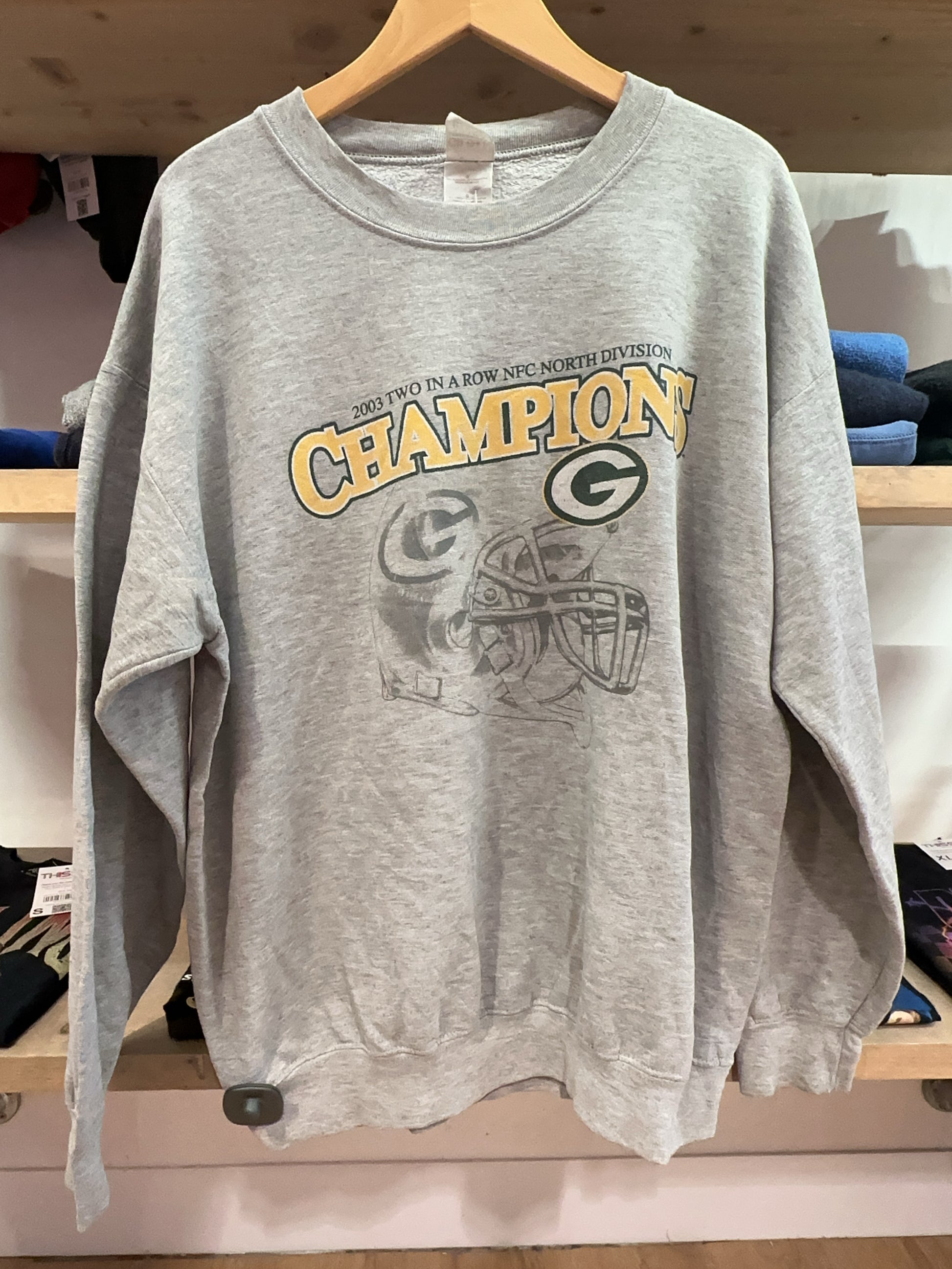 2003 Green Bay Packers Sweatshirt - L