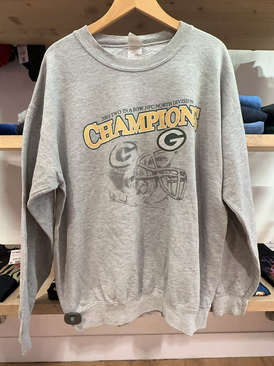 2003 Green Bay Packers Sweatshirt - L