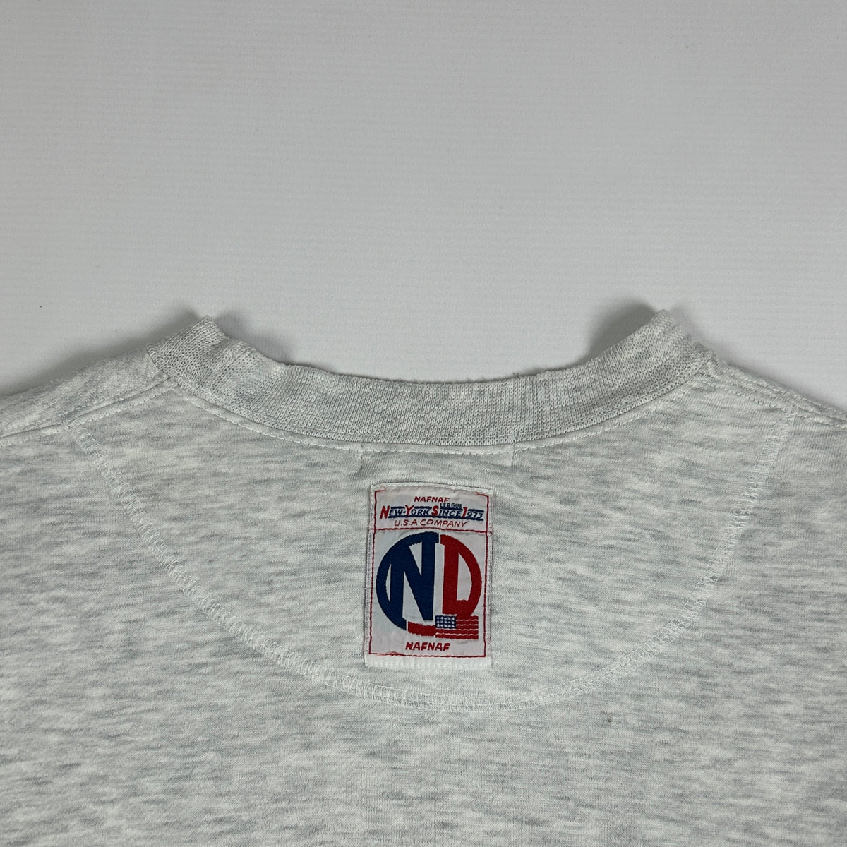 L - Vintage 1990's NaF NaF League USA Grey Sweatshirt