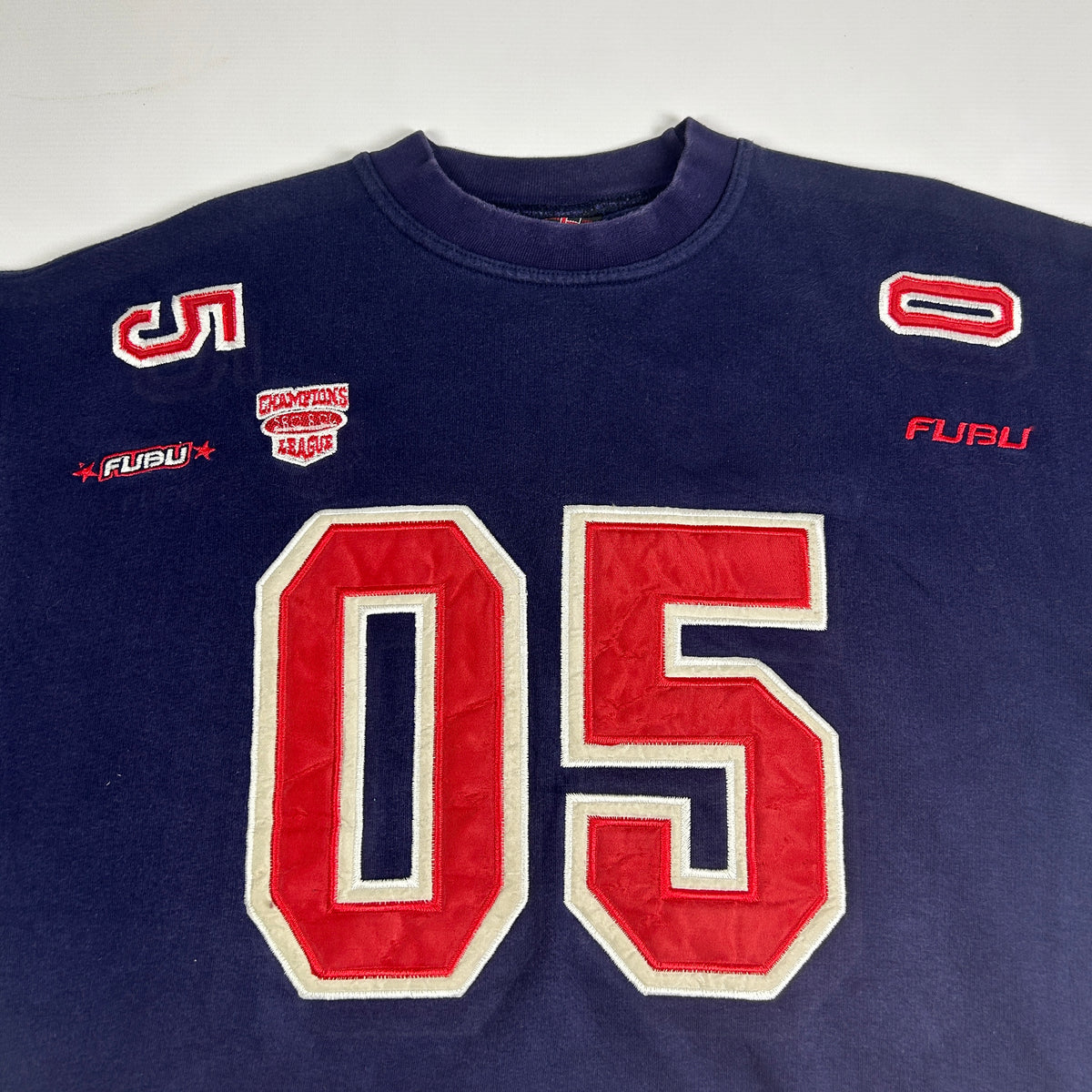 XL - 2000's FUBU Navy Graphic Sweatshirt