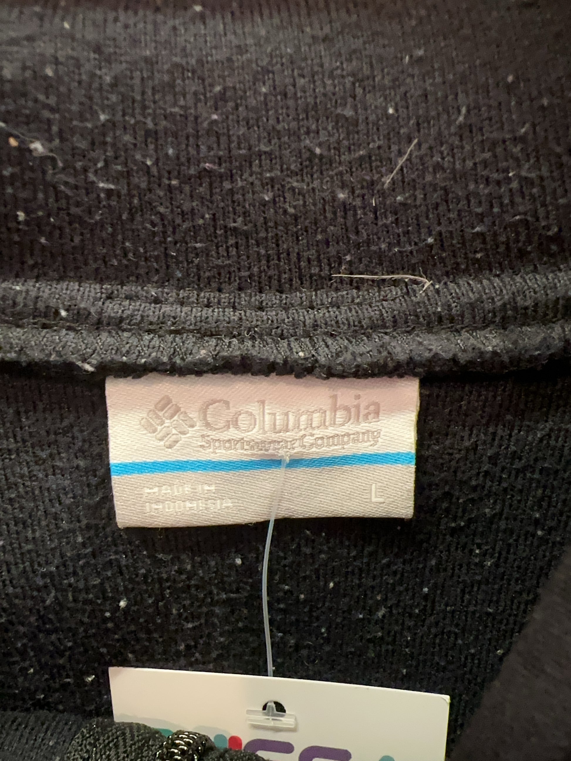 L - Columbia Fleece Quarterzip