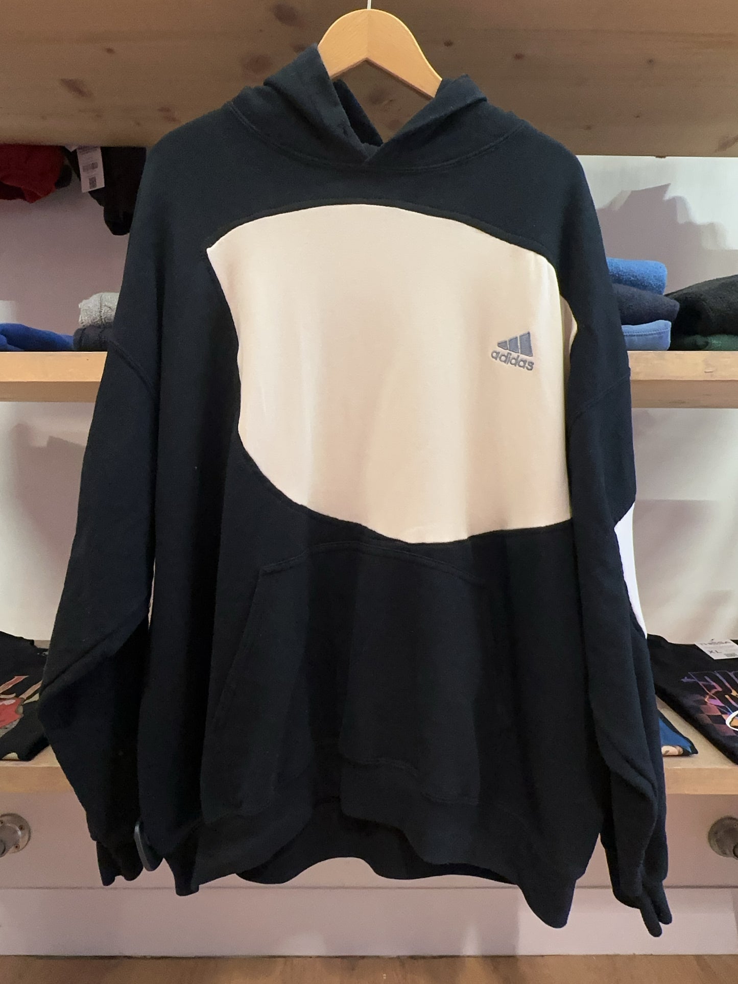 Vintage 2000's Adidas Reworked Hoodie - XL