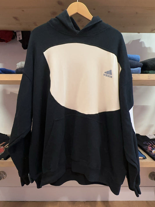 Vintage 2000's Adidas Reworked Hoodie - XL