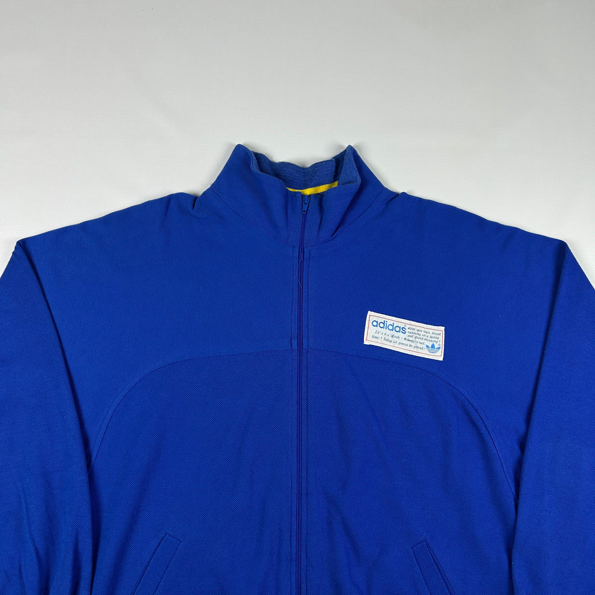 M - 1990's Adidas Blue Zip-Up Track Jacket