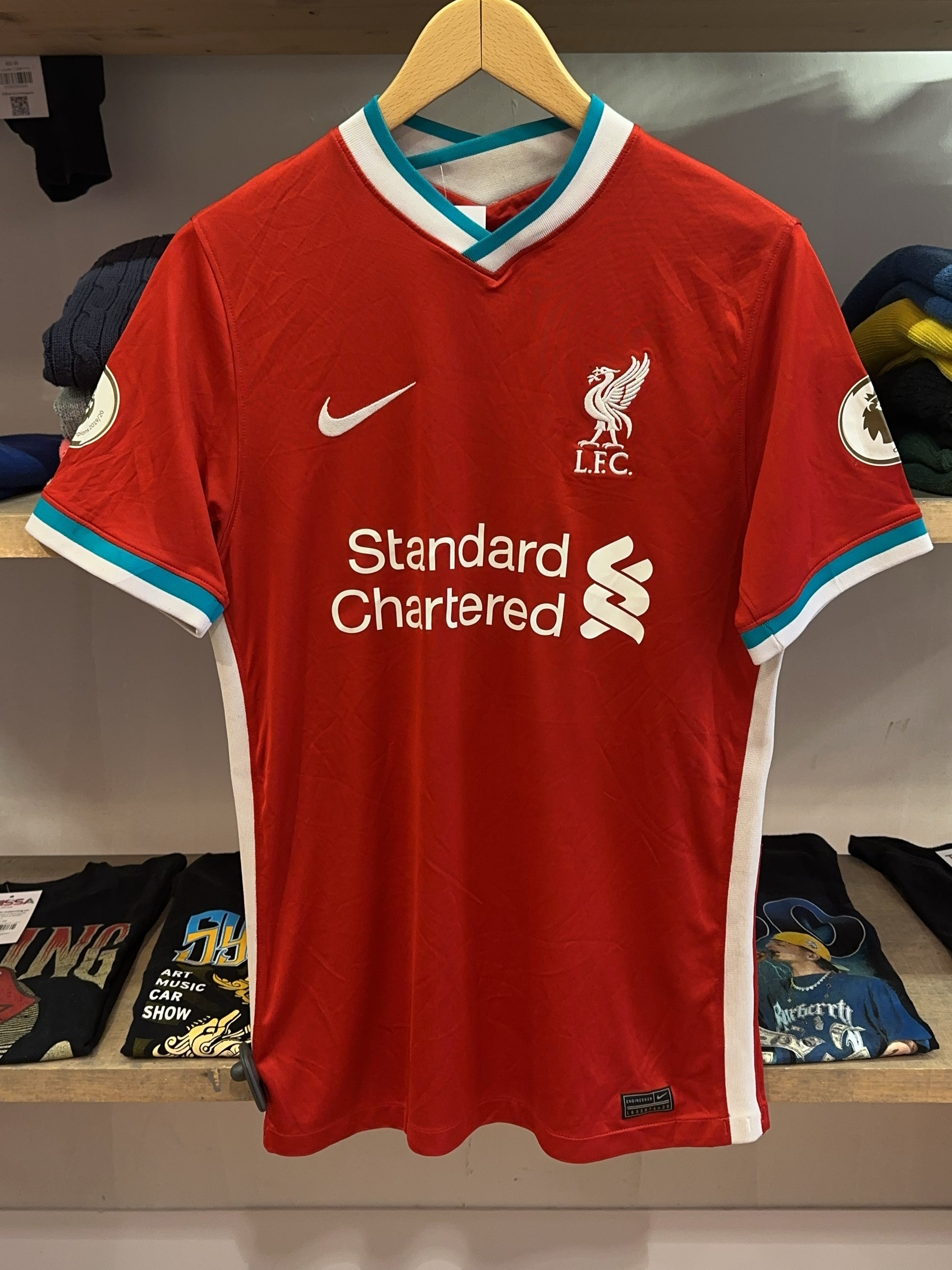 2020-21 Liverpool FC Nike Home Football Shirt Thiago #6 - S