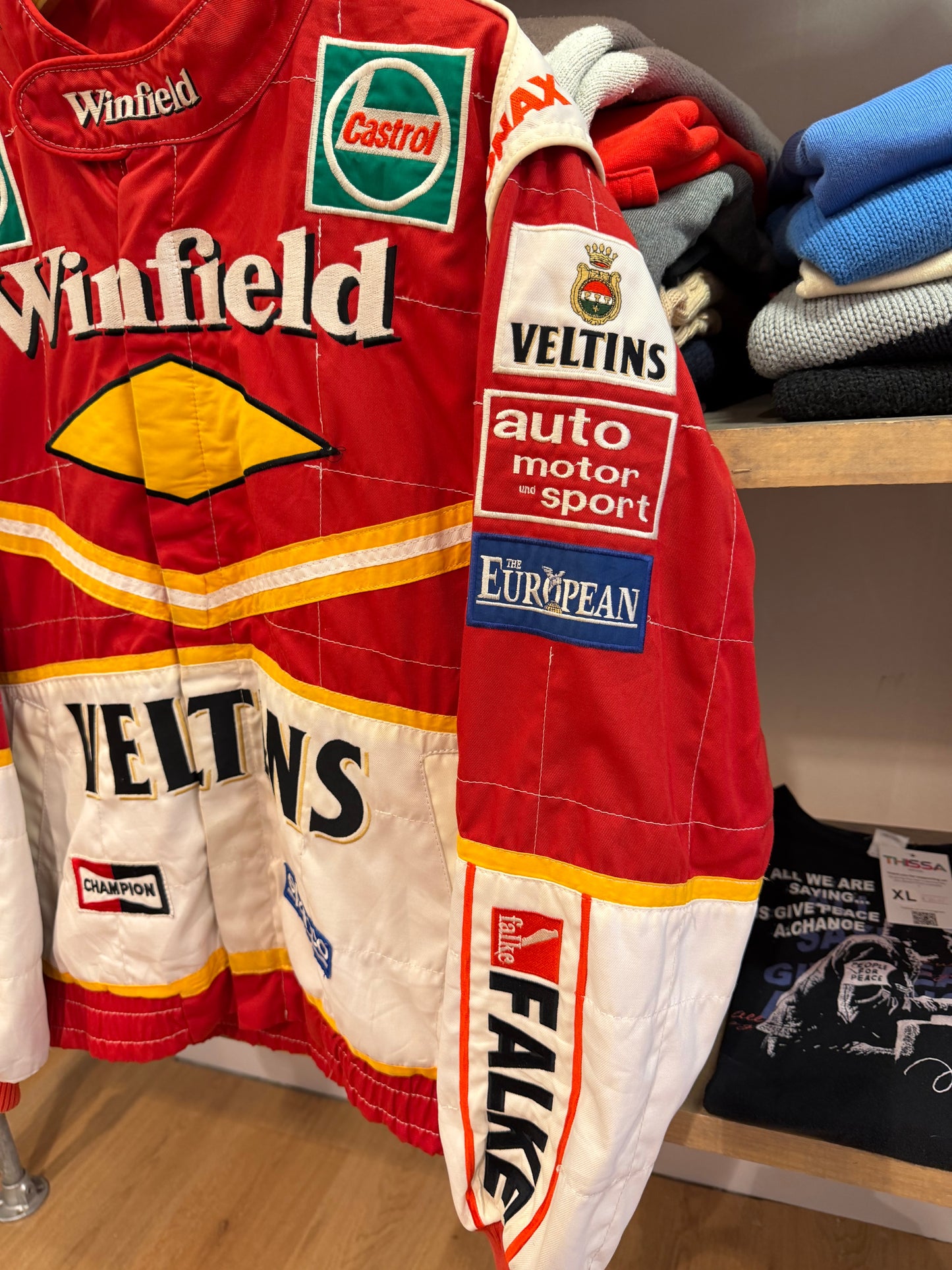 Vintage 1998 Sparco Winfield Williams F1 Racing Jacket (M)