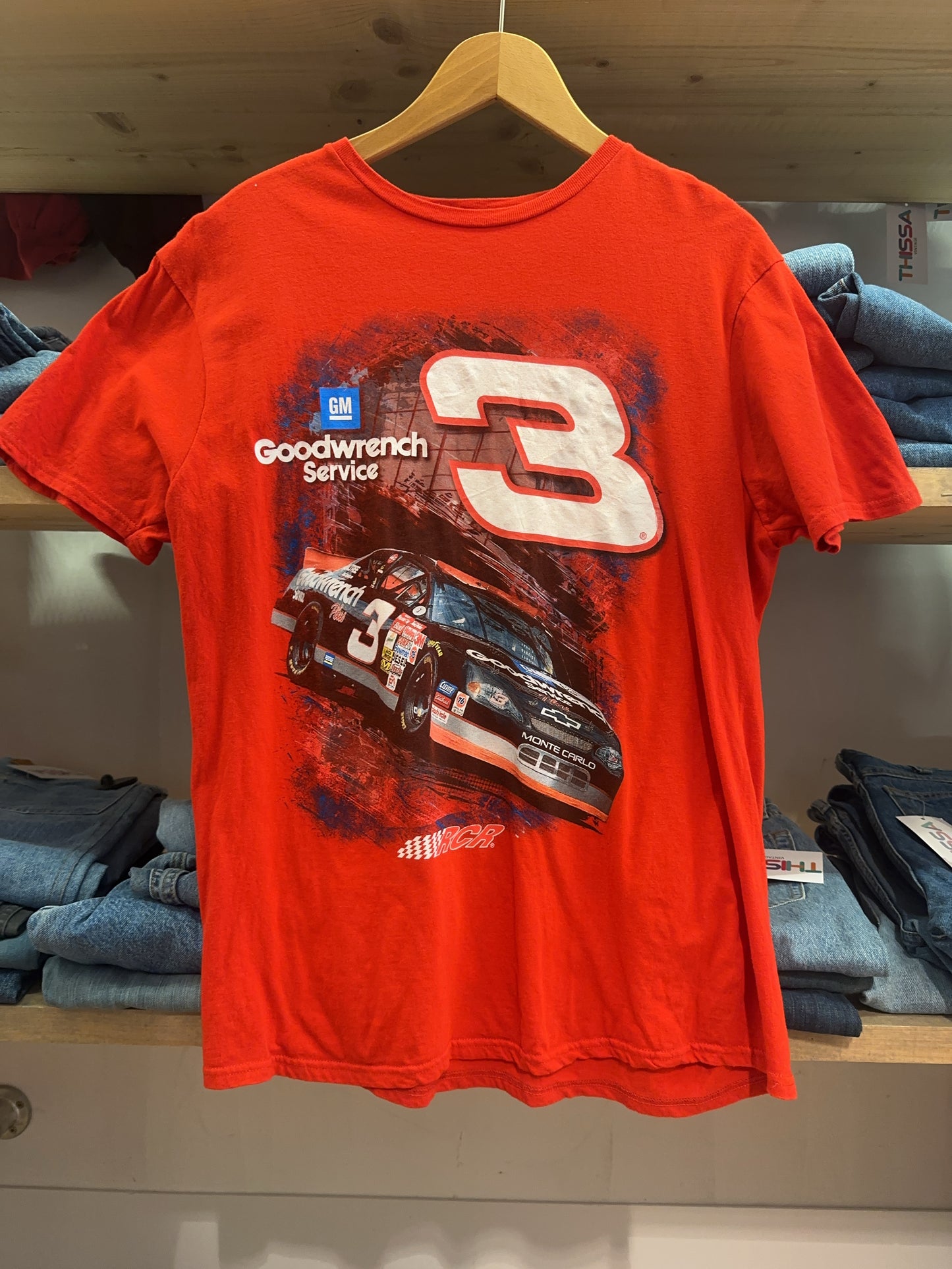 L - Nascar Dale Earnhardt Goodwrench Service T-Shirt