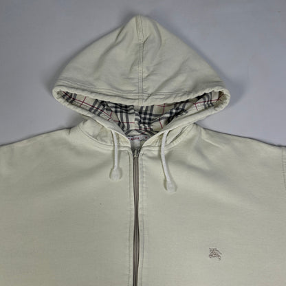 M - 1980's Burberry Full-zip Hoodie