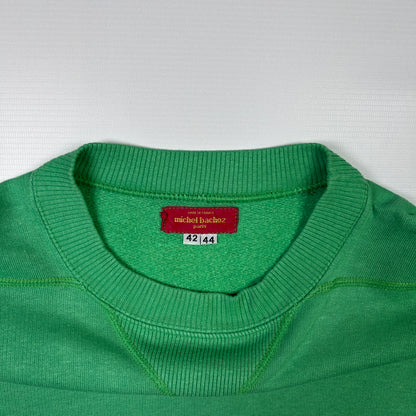 XL - 1990's Michel Bachoz Trophy Green Crewneck Sweatshirt