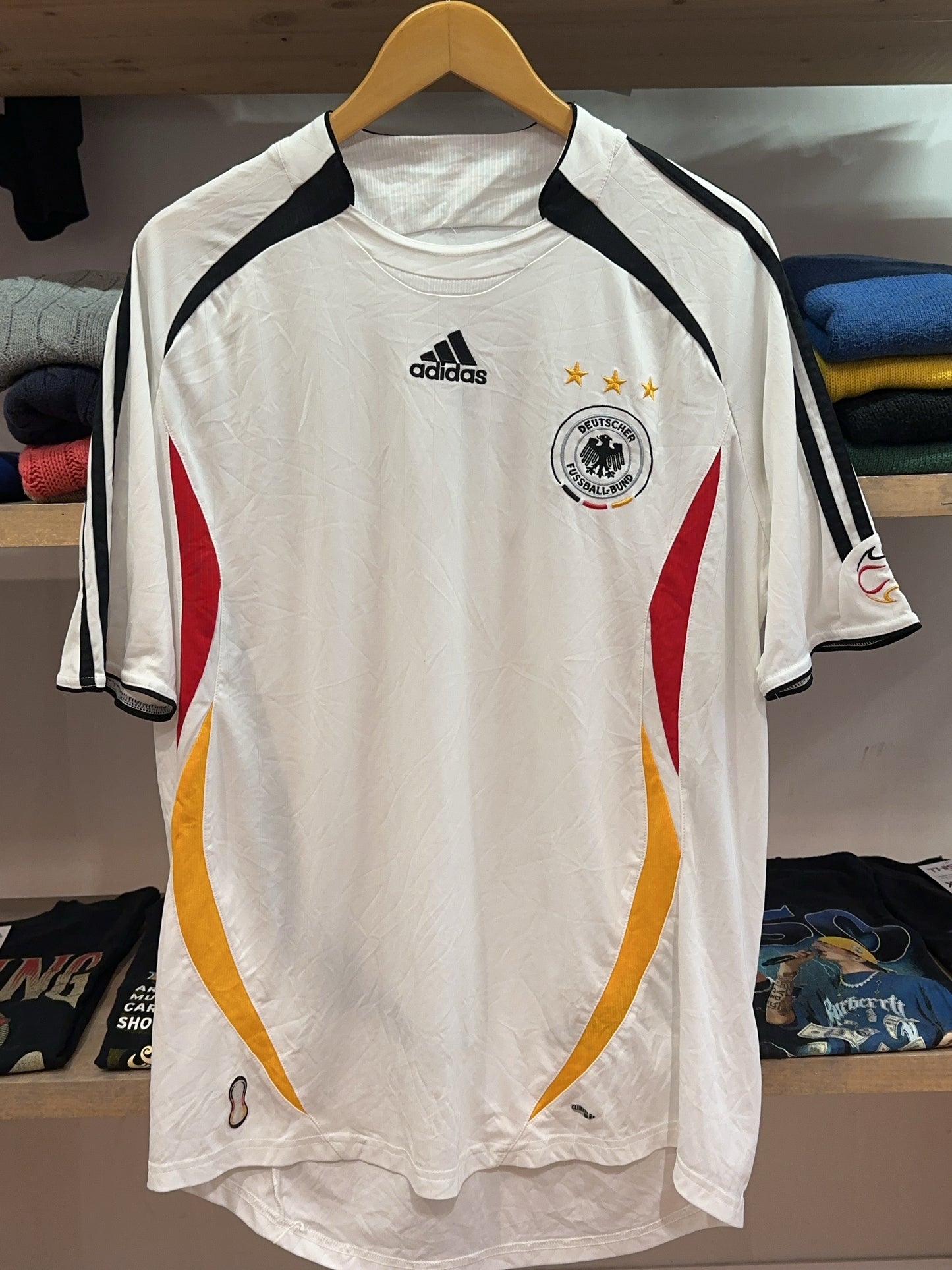 2006-2007 Germany Adidas Home Football Shirt - L