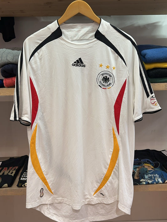 2006-2007 Germany Adidas Home Football Shirt - L