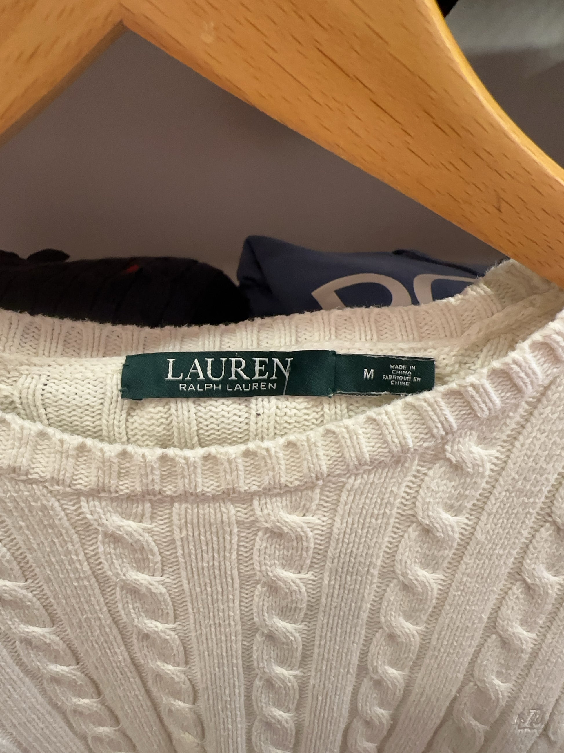 Ralph Lauren Cable Knit - M